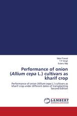 Performance of onion (Allium cepa L.) cultivars as kharif crop