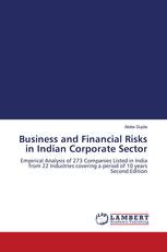 Business and Financial Risks in Indian Corporate Sector