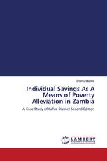 Individual Savings As A Means of Poverty Alleviation in Zambia