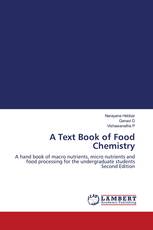 A Text Book of Food Chemistry