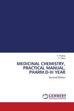 MEDICINAL CHEMISTRY, PRACTICAL MANUAL, PHARM.D-III YEAR