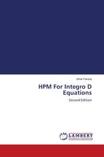 HPM For Integro D Equations