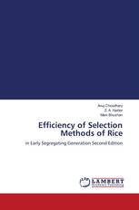 Efficiency of Selection Methods of Rice