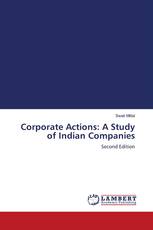 Corporate Actions: A Study of Indian Companies