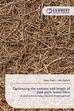 Optimizing the content and length of date palm waste fibre