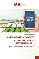 AMÉLIORATION D'ACCÈS AU FINANCEMENT INSTITUTIONNEL