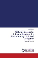Right of access to information and its limitation by national security