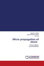 Micro propagation of stevia