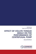 EFFECT OF VOLUTE TONGUE ANGLE ON THE PERFORMANCE OF CENTRIFUGAL PUMP