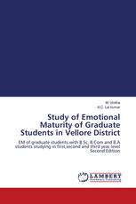 Study of Emotional Maturity of Graduate Students in Vellore District