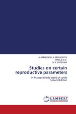 Studies on certain reproductive parameters