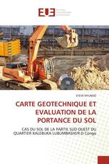 CARTE GEOTECHNIQUE ET EVALUATION DE LA PORTANCE DU SOL