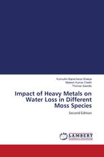 Impact of Heavy Metals on Water Loss in Different Moss Species