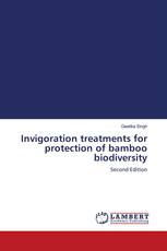 Invigoration treatments for protection of bamboo biodiversity