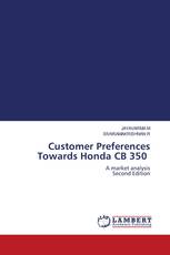 Customer Preferences Towards Honda CB 350