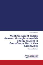 Meeting current energy demand through renewable energy sources in GomaGoma, North Kivu Community