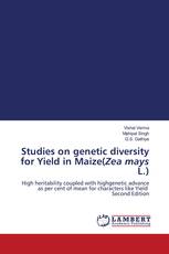 Studies on genetic diversity for Yield in Maize(Zea mays L.)