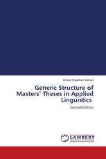 Generic Structure of Masters’ Theses in Applied Linguistics