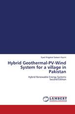Hybrid Geothermal-PV-Wind System for a village in Pakistan