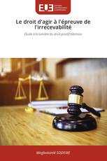 Le droit d'agir à l'épreuve de l'irrecevabilité