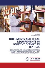 DOCUMENTS AND LEGAL REQUIREMENTS IN LOGISTICS SERVICE IN TEXTILES