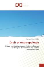 Droit et Anthropologie