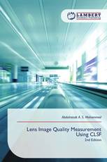 Lens Image Quality Measurement Using CLSF