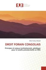 DROIT FORAIN CONGOLAIS