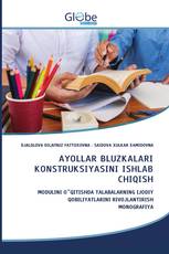 AYOLLAR BLUZKALARI KONSTRUKSIYASINI ISHLAB CHIQISH