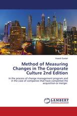 Method of Measuring Changes in The Corporate Culture 2nd Edition