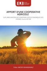 APPORT D’UNE COOPERATIVE AGRICOLE