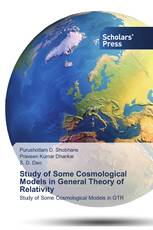 Study of Some Cosmological Models in General Theory of Relativity