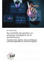 Du contrôle de gestion au pilotage intelligent de la performance