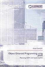 Object Oriented Programming using JAVA