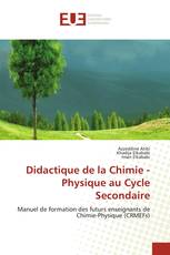 Didactique de la Chimie - Physique au Cycle Secondaire