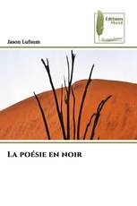La poésie en noir