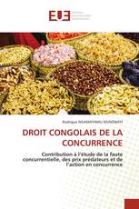 DROIT CONGOLAIS DE LA CONCURRENCE