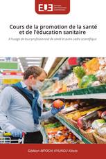 Cours de la promotion de la santé et de l’éducation sanitaire