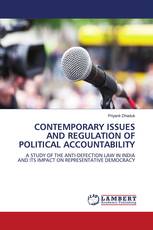 CONTEMPORARY ISSUES AND REGULATION OF POLITICAL ACCOUNTABILITY