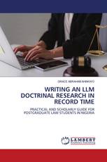 WRITING AN LLM DOCTRINAL RESEARCH IN RECORD TIME