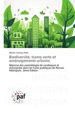 Biodiversité, trame verte et aménagements urbains