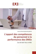 L’apport des compétences du personnel à la performance des ONGs