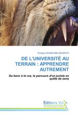 DE L'UNIVERSITÉ AU TERRAIN : APPRENDRE AUTREMENT