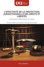 L’EFFECTIVITÉ DE LA PROTECTION JURIDICTIONNELLE DES DROITS ET LIBERTÉS