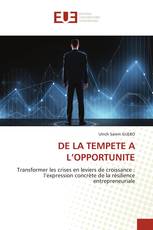 DE LA TEMPETE A L’OPPORTUNITE