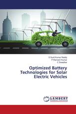 Optimized Battery Technologies for Solar Electric Vehicles
