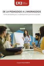 DE LA PEDAGOGIE A L'ANDRAGOGIE