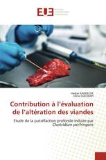 Contribution à l’évaluation de l’altération des viandes