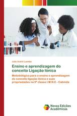 Ensino e aprendizagem do conceito Ligação Iónica