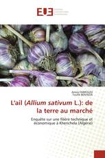 L'ail (Allium sativum L.): de la terre au marché
